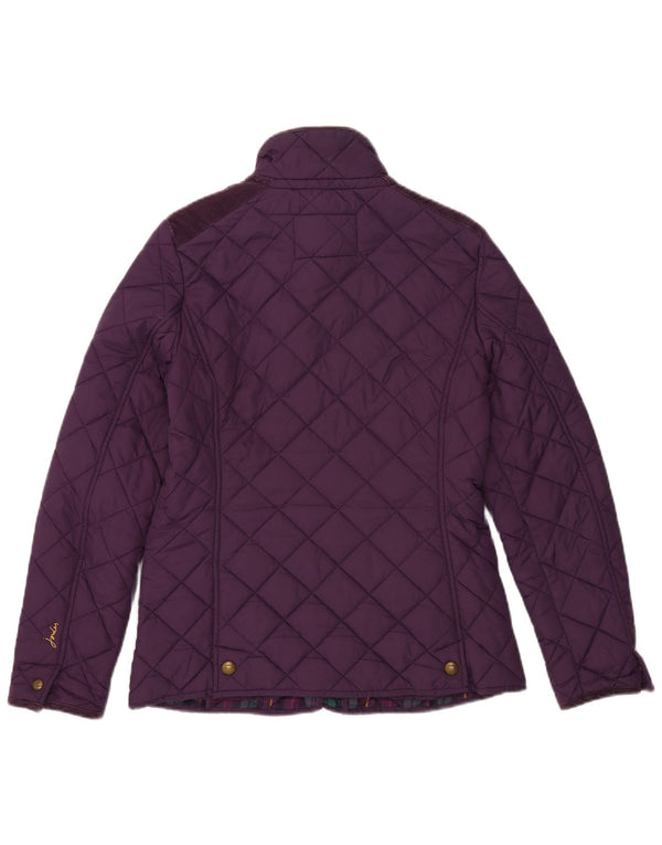 JOULES Γυναικείο Καπιτονέ μπουφάν UK 12 Medium Purple Polyamide