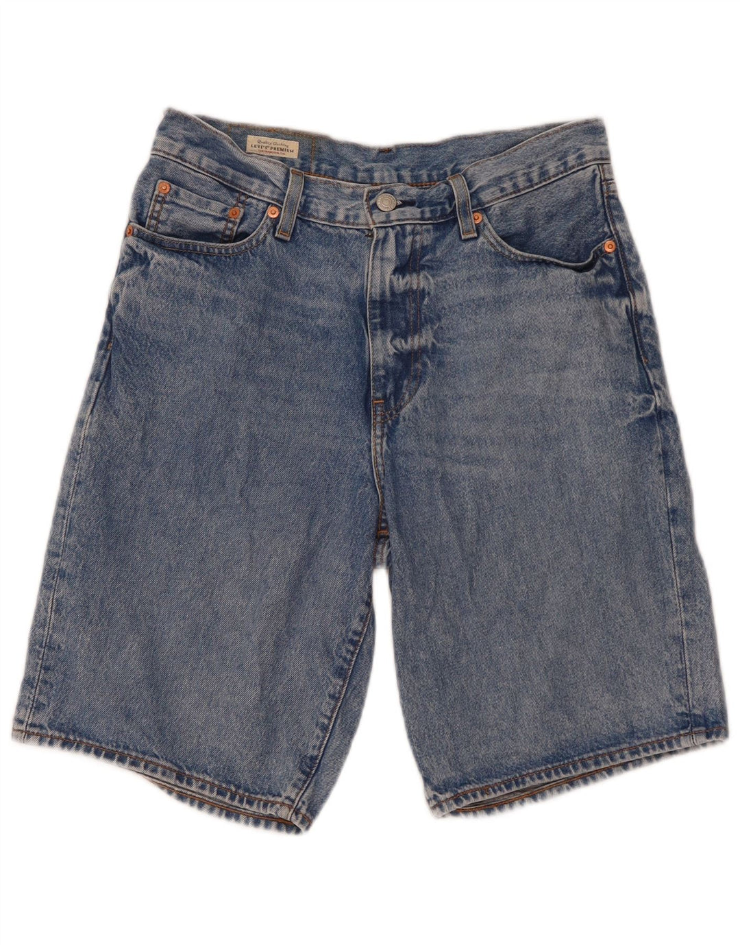 Ανδρικό τζιν σορτς Levi's W30 μεσαίο μπλε βαμβακερό