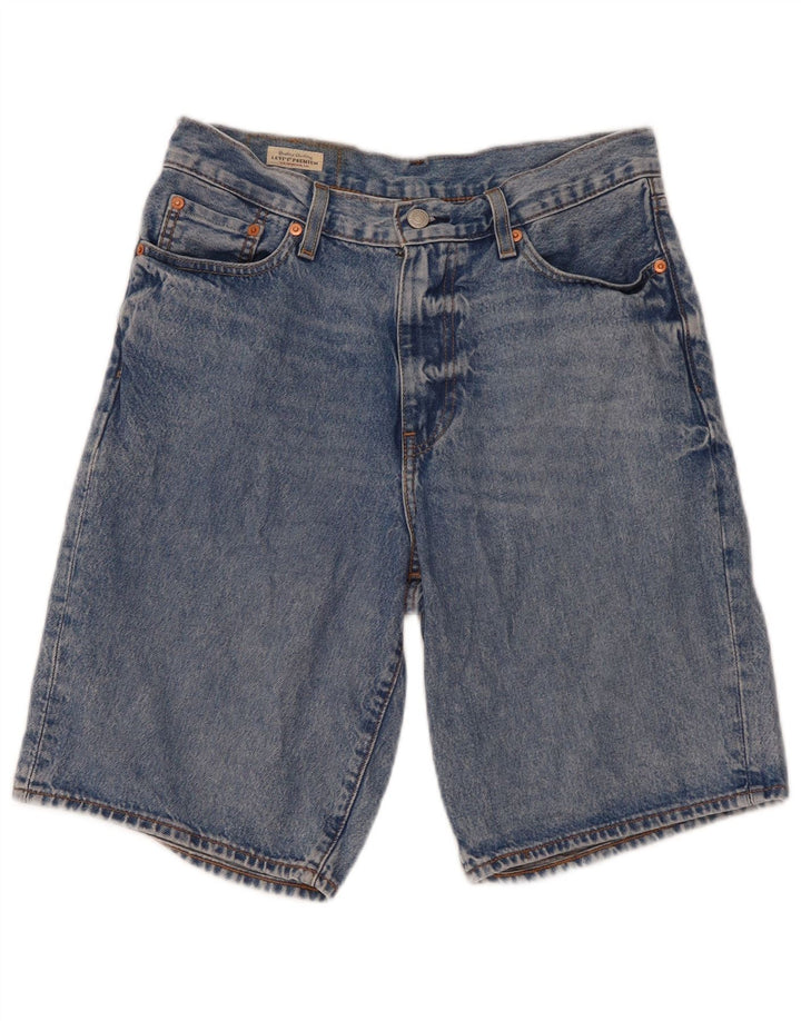 Ανδρικό τζιν σορτς Levi's W30 μεσαίο μπλε βαμβακερό