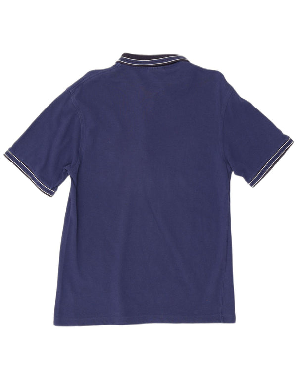 Ανδρικό πουκάμισο πόλο Lacoste, μέγεθος 3, Small Blue Colourblock, βαμβακερό