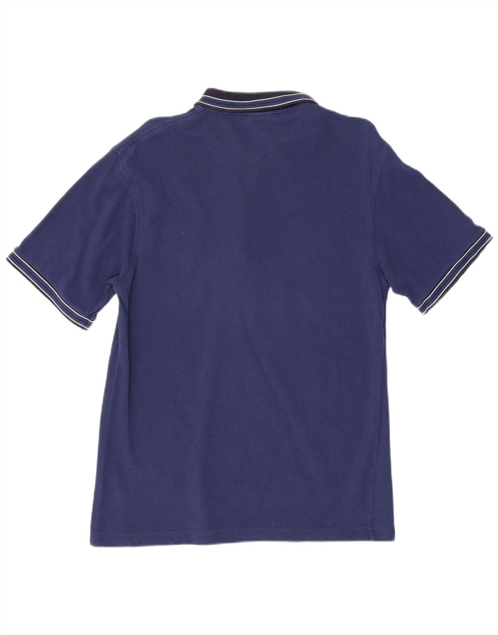 Ανδρικό πουκάμισο πόλο Lacoste, μέγεθος 3, Small Blue Colourblock, βαμβακερό