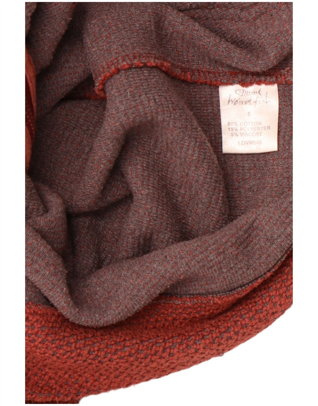 Ανδρική αθλητική φόρμα WEIRD FISH Top Jacket Μικρό κόκκινο βαμβακερό