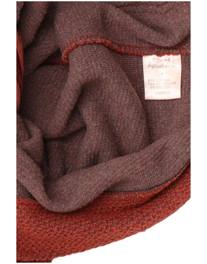 Ανδρική αθλητική φόρμα WEIRD FISH Top Jacket Μικρό κόκκινο βαμβακερό