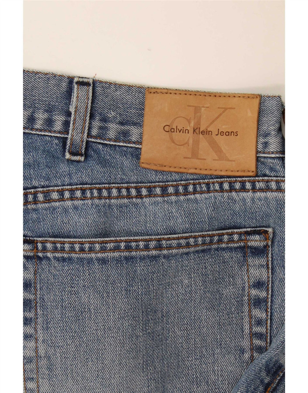 Γυναικείο τζιν ίσιο Calvin Klein W36 L28 Blue