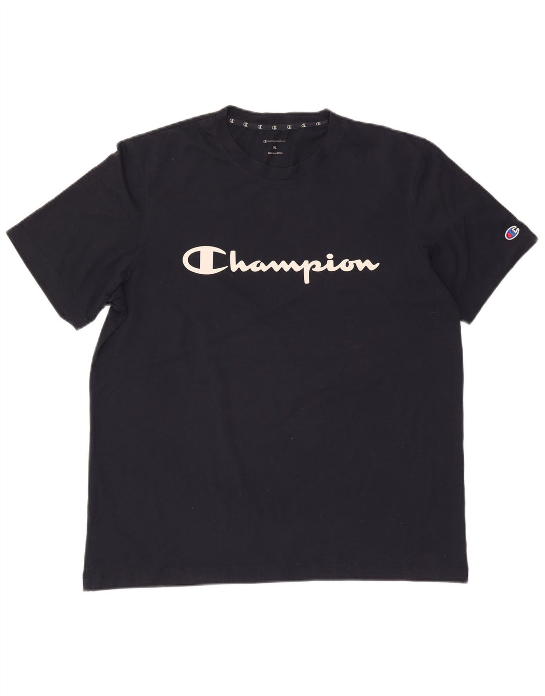 Ανδρικό T-Shirt Champion Graphic Top XL Navy Blue