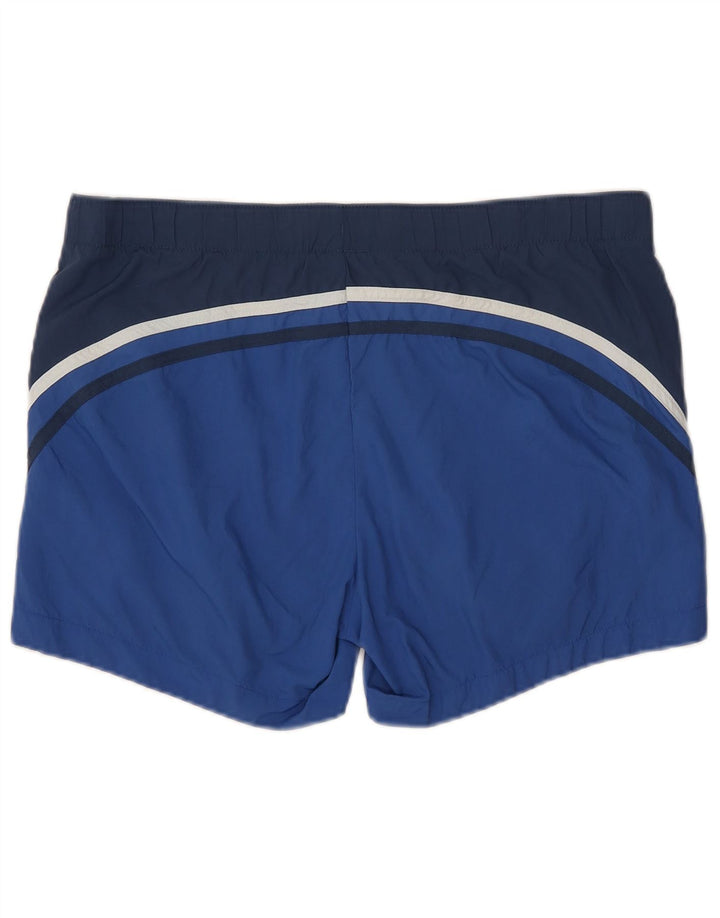Ανδρικό σορτς κολύμβησης Champion Medium Blue Colorblock Polyamide
