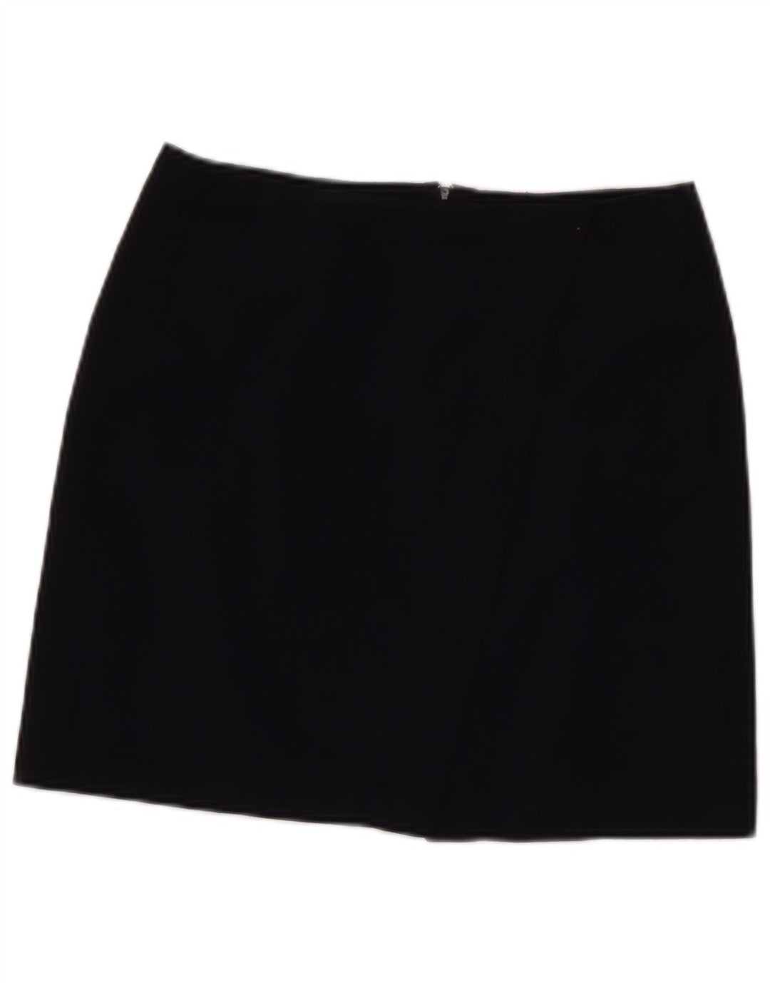 Γυναικεία μίνι φούστα Benetton IT 44 Medium W28 Navy Blue Virgin Wool