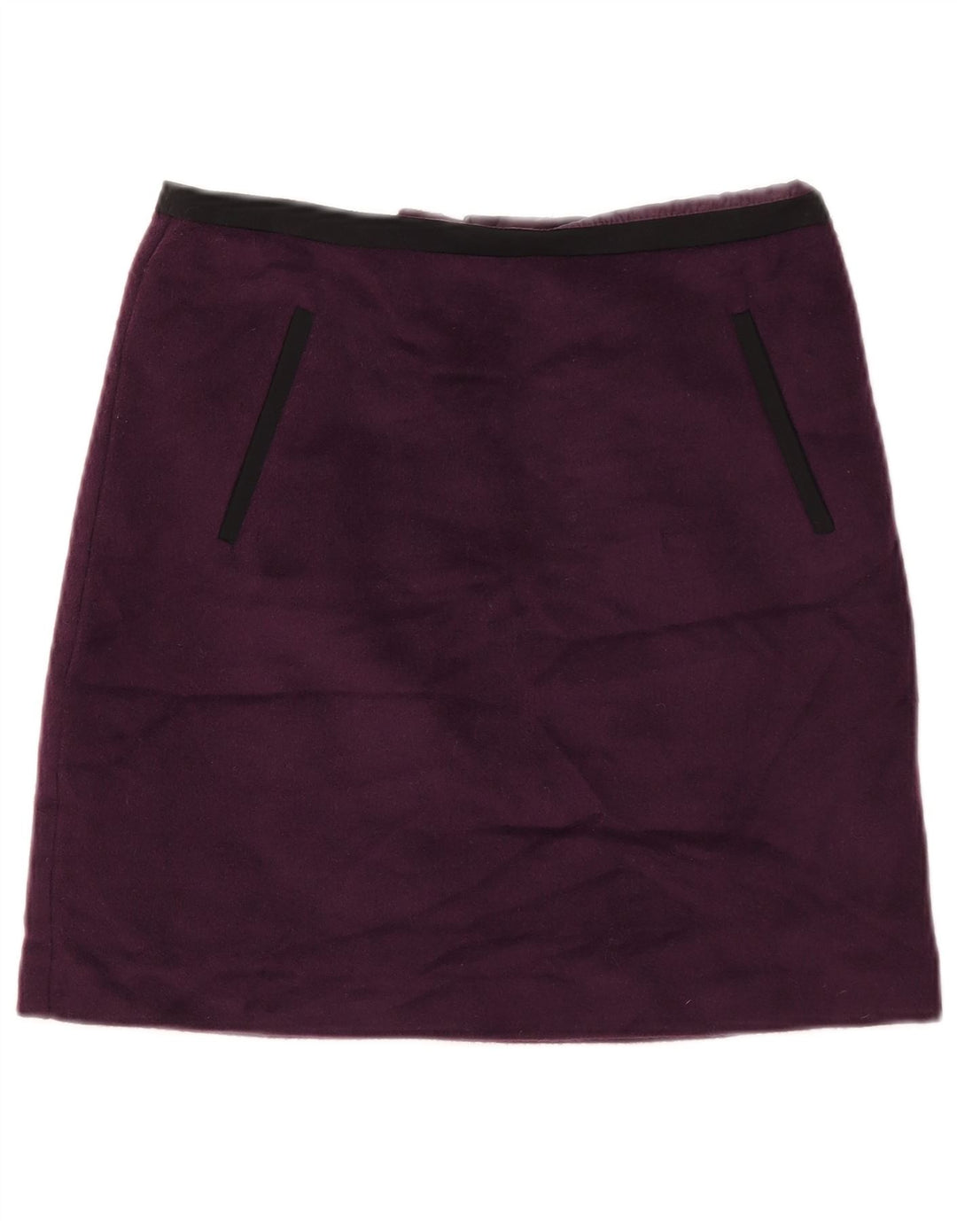 MARKS & SPENCER Γυναικεία μίνι φούστα UK 10 Small W28 Purple Polyester