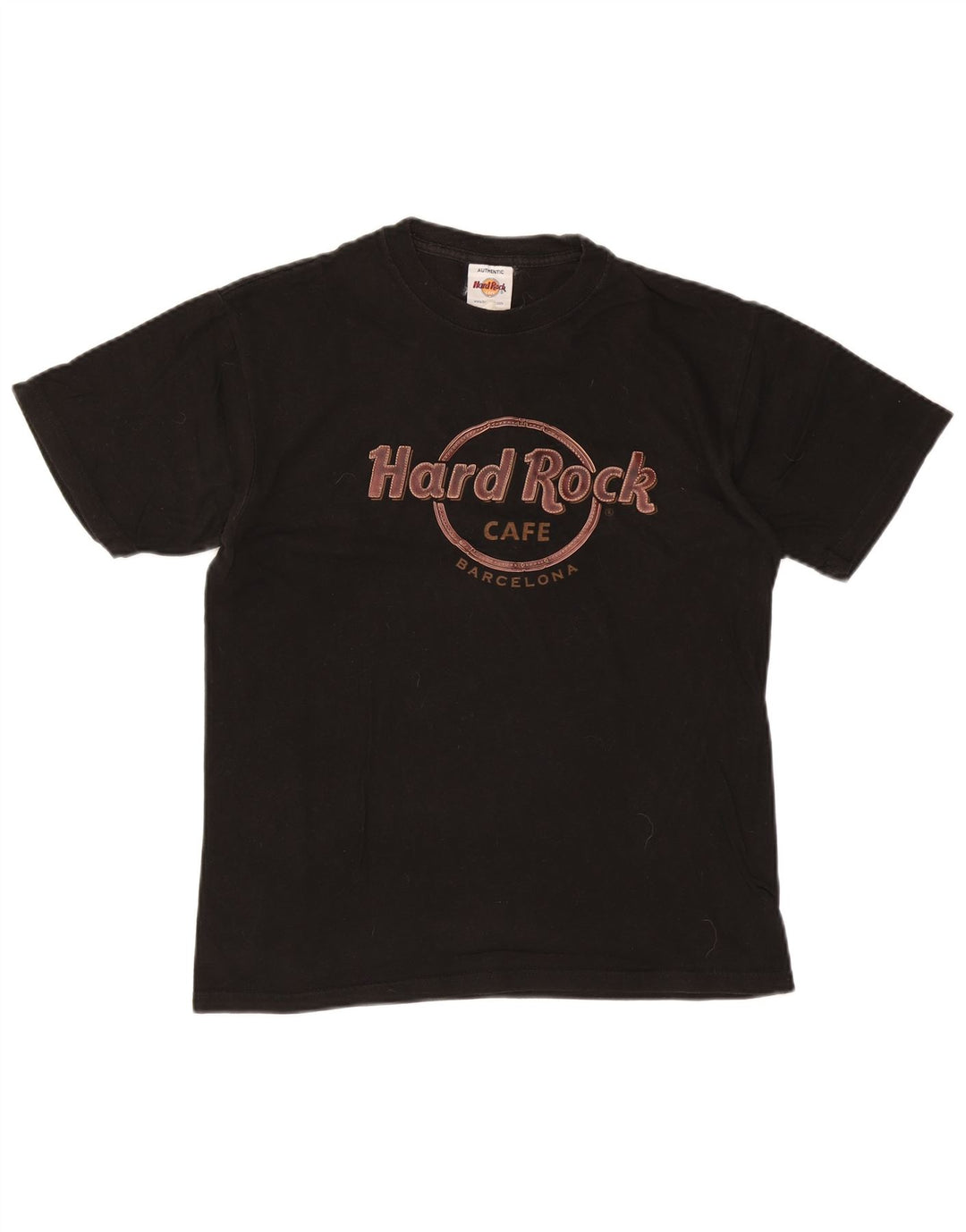 HARD ROCK CAFE Ανδρικό γραφικό μπλουζάκι Barcelona Top Medium Black