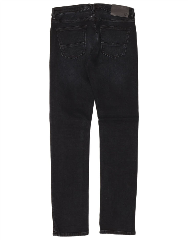 MASSIMO DUTTI Mens Slim Jeans W30 L34 Navy Blue