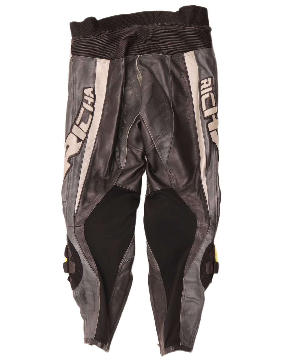 Ανδρικό δερμάτινο παντελόνι Richa EU 52 Large W34 L29 Black Colourblock