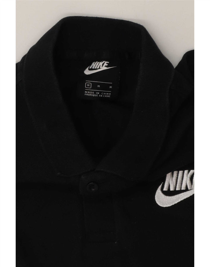 Ανδρικό μπλουζάκι πόλο Nike, μεσαίο μαύρο