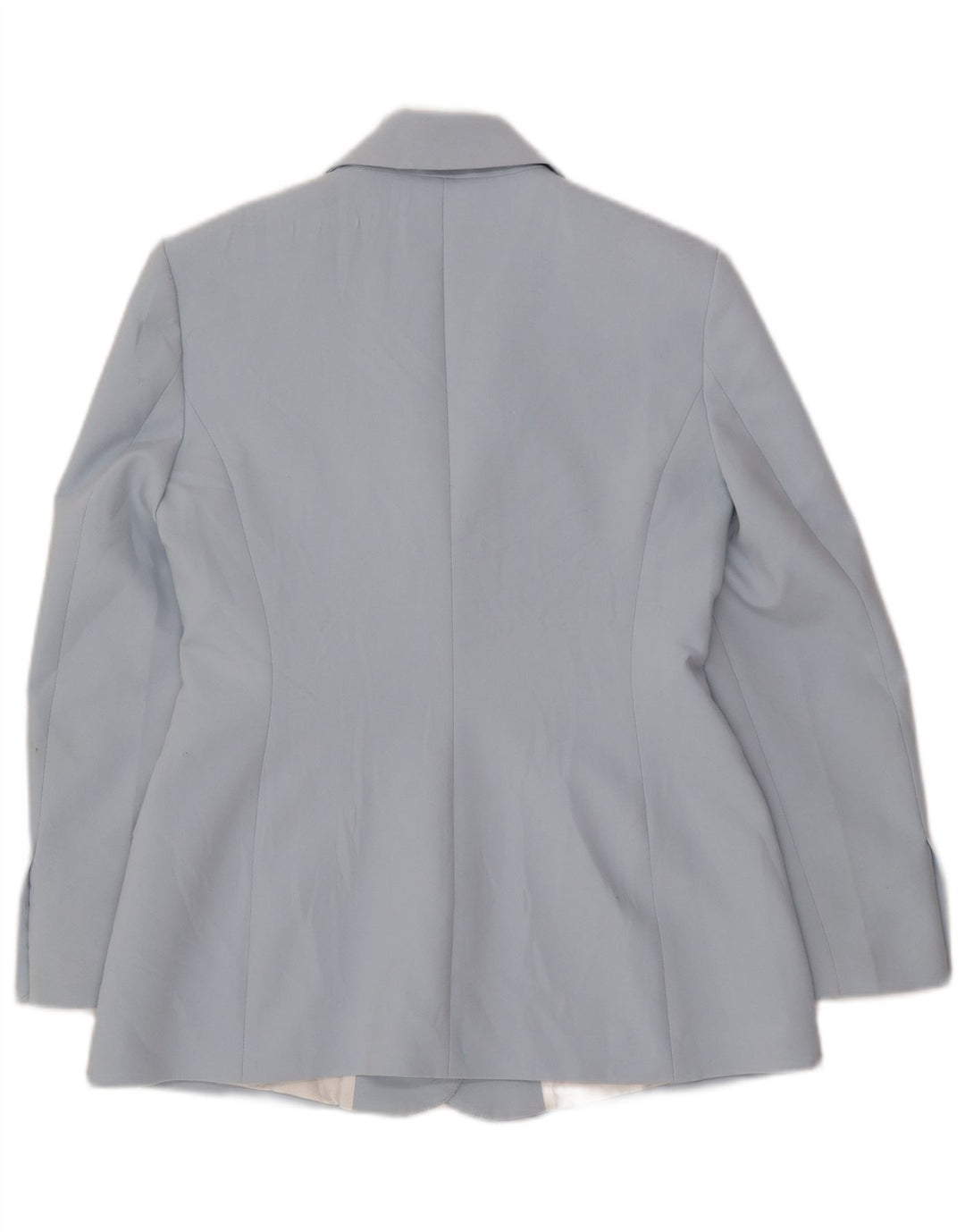 Zara Γυναικείο μπουφάν blazer UK 12 μεσαίου μπλε πολυεστέρα