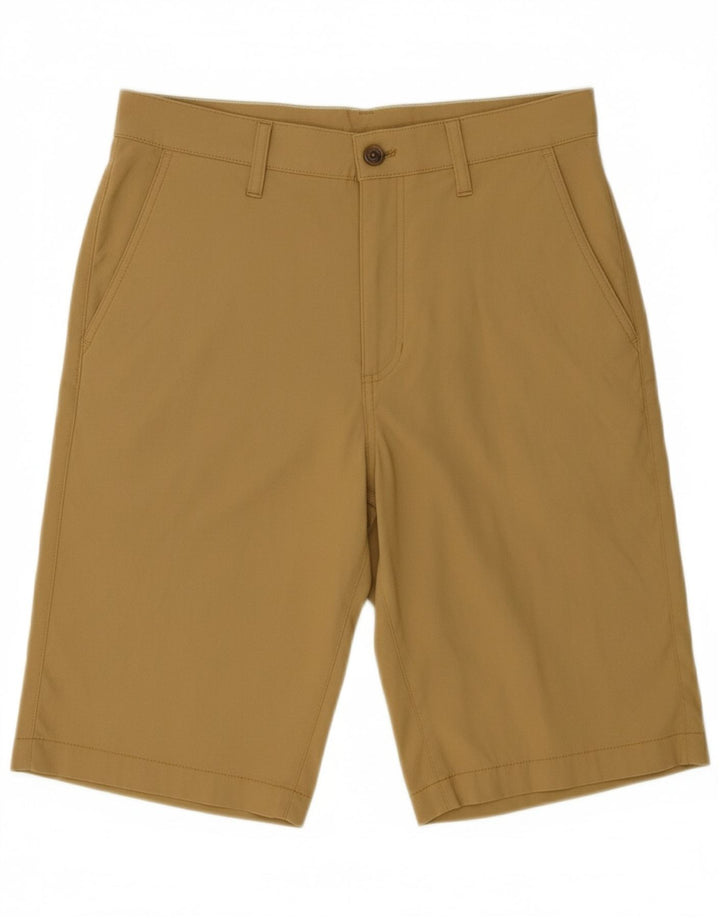EDDIE BAUER Mens Chino Shorts W32 Medium  Beige Nylon Vintage Eddie Bauer and Second-Hand Eddie Bauer from Messina Hembry 