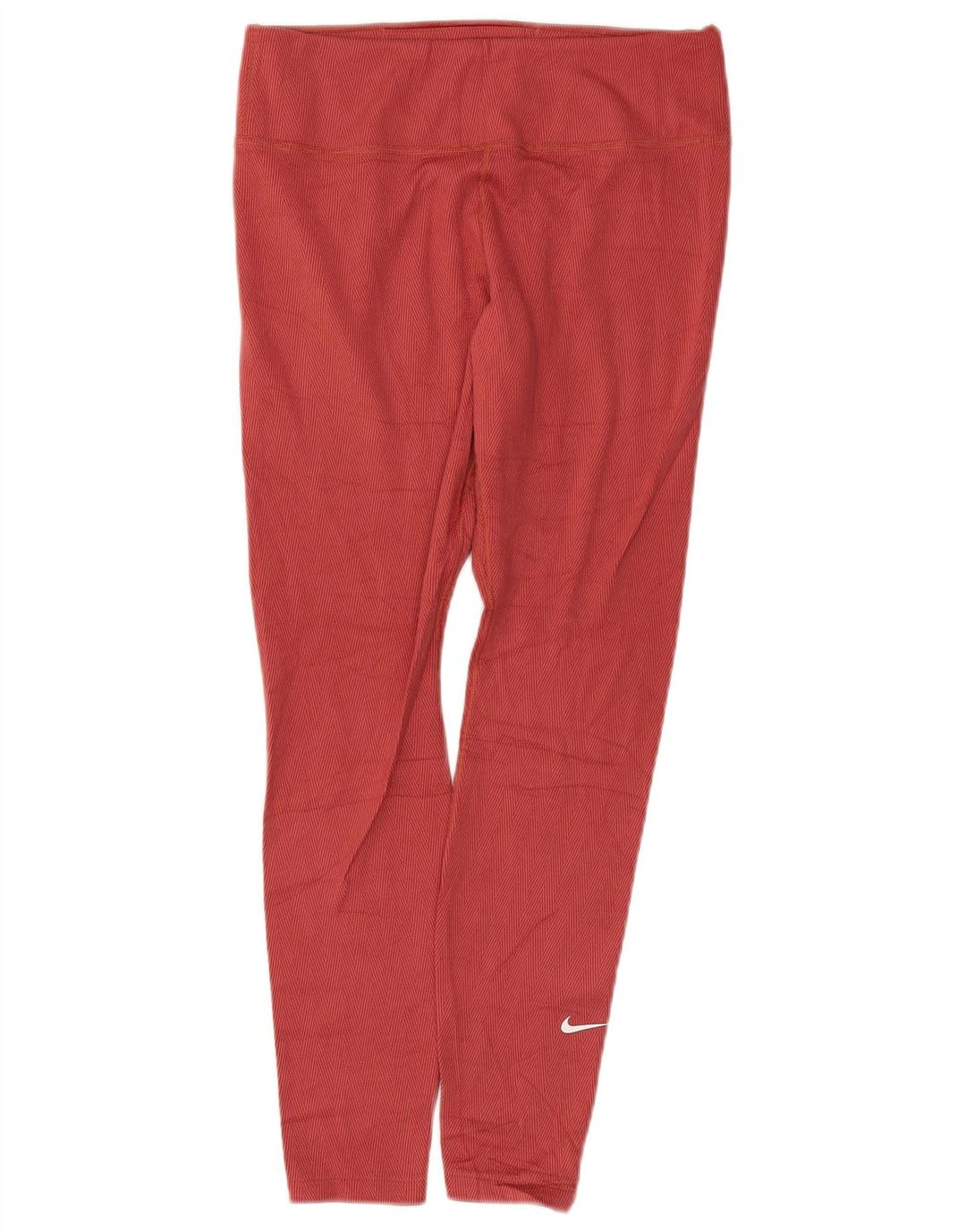 NIKE Γυναικεία Therma-Fit leggings UK 12 Medium Burgundy Polyester