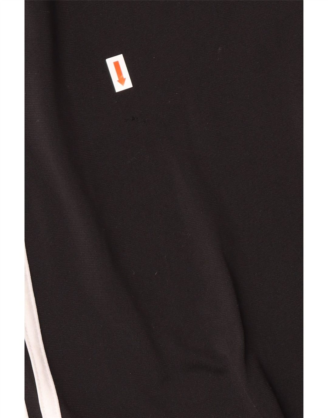 Ανδρική αθλητική φόρμα ADIDAS Παντελόνι από μεσαίο μαύρο πολυεστέρα