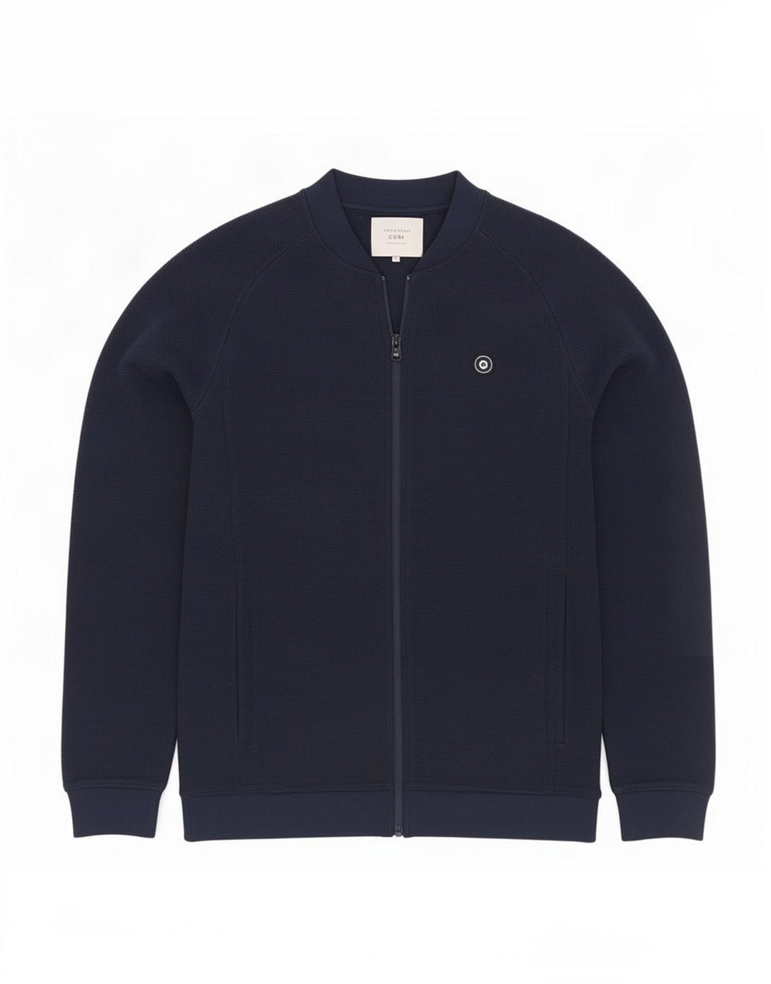 Jack & Jones Ανδρική φόρμα γυμναστικής Top Jacket Medium Navy Blue Polyester
