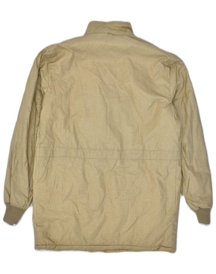 VINTAGE Mens Sherpa Jacket UK 38 Medium Brown Polyester | Vintage Vintage | Thrift | Second-Hand Vintage | Used Clothing | Messina Hembry 