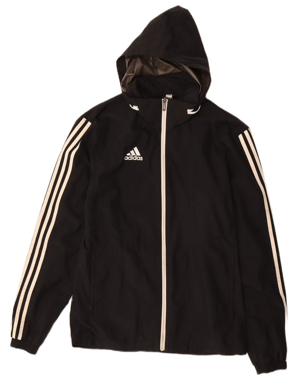 Ανδρική αθλητική φόρμα Adidas με κουκούλα Top Jacket Small Black Polyester