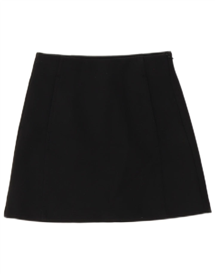Zara Γυναικεία Μίνι Φούστα XS W24 Μαύρη Πολυεστέρας