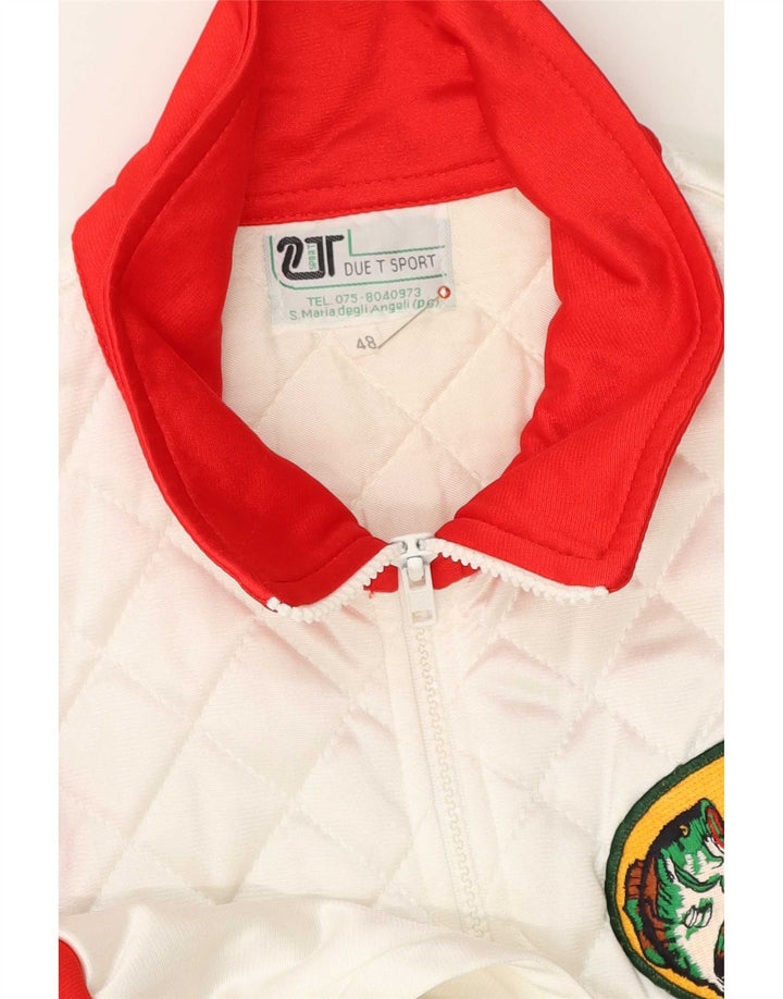 Ανδρική φόρμα Vintage Graphic Top Jacket IT 48 Medium White Colourblock