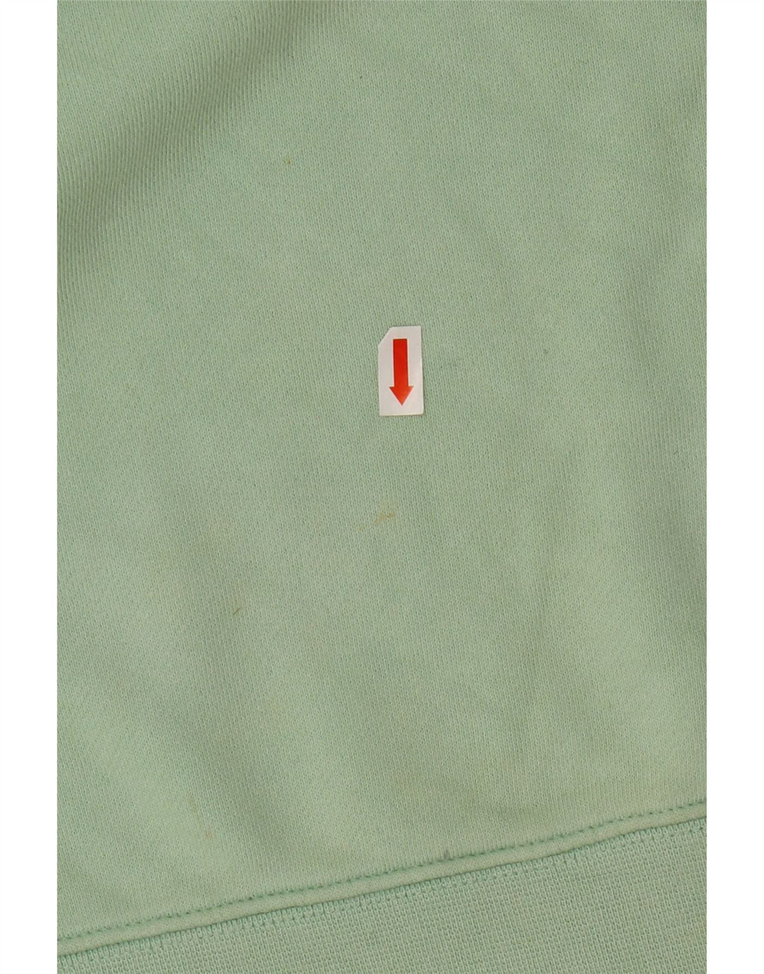 Γυναικεία κουκούλα ADIDAS Oversized Crop UK 8 Small Green Cotton