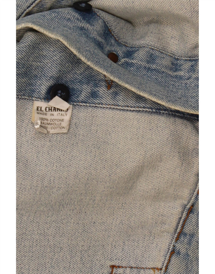 Ανδρικό τζιν μπουφάν El Charro UK 42 XL Μπλε βαμβακερό