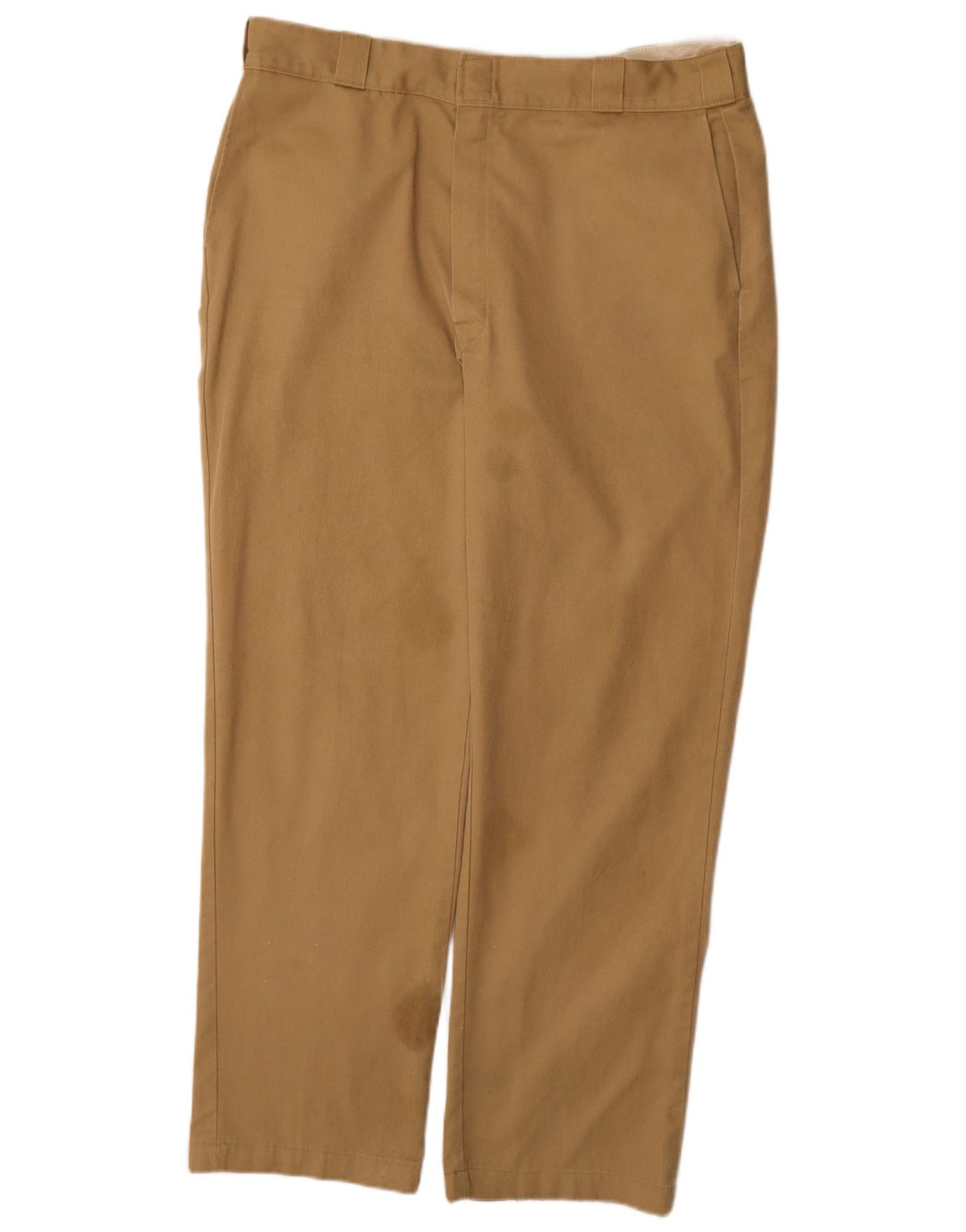 DOCKERS Mens Straight Chino Trousers W36 L31 Beige