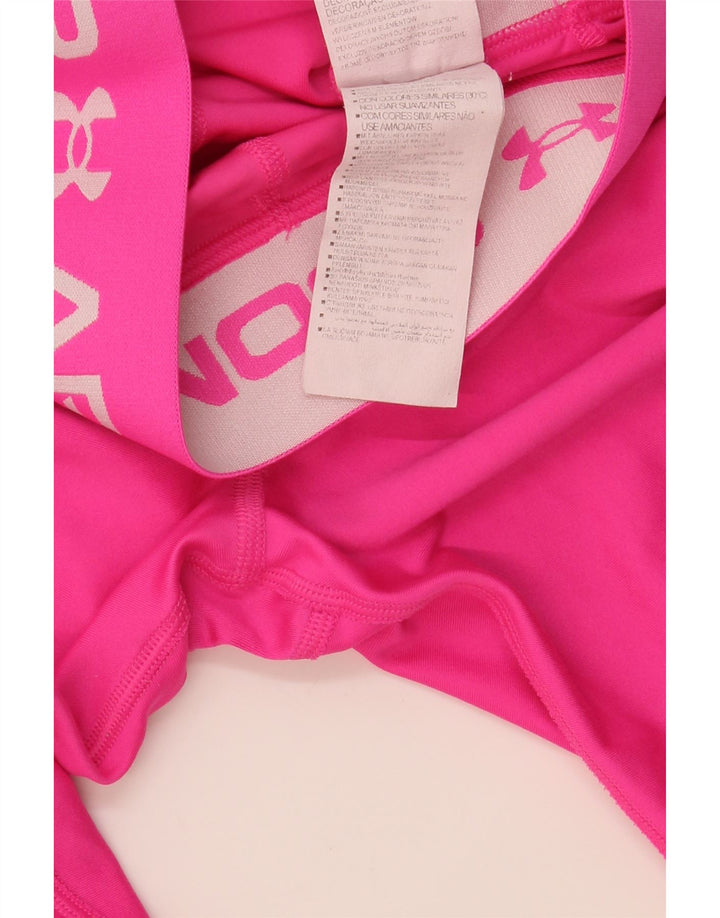 Under Armour Γυναικεία γραφικά κολάν UK 8 Small Pink Polyamide