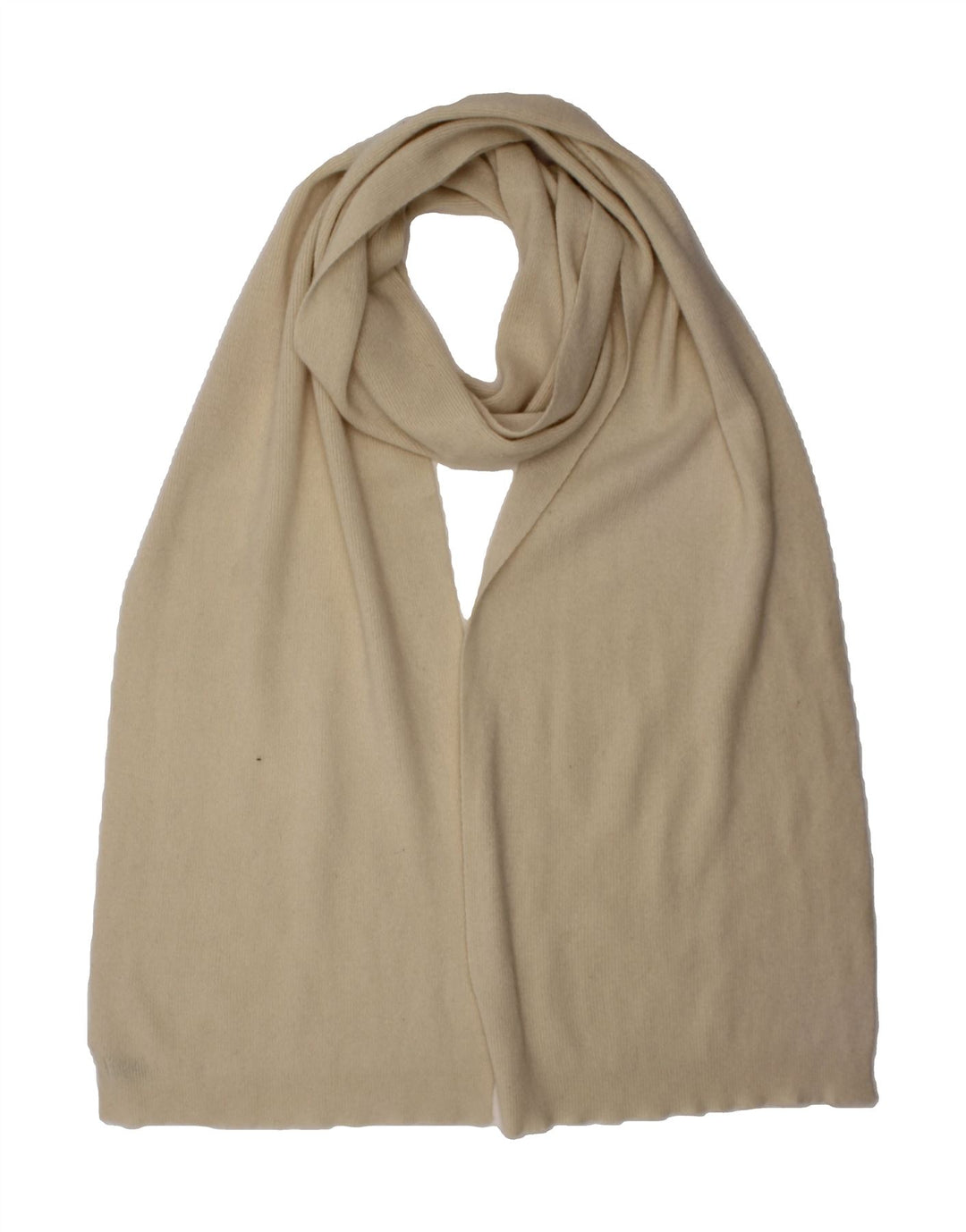 BENETTON Womens Rectangle Scarf One Size Beige Winter Vintage Benetton and Second-Hand Benetton from Messina Hembry 