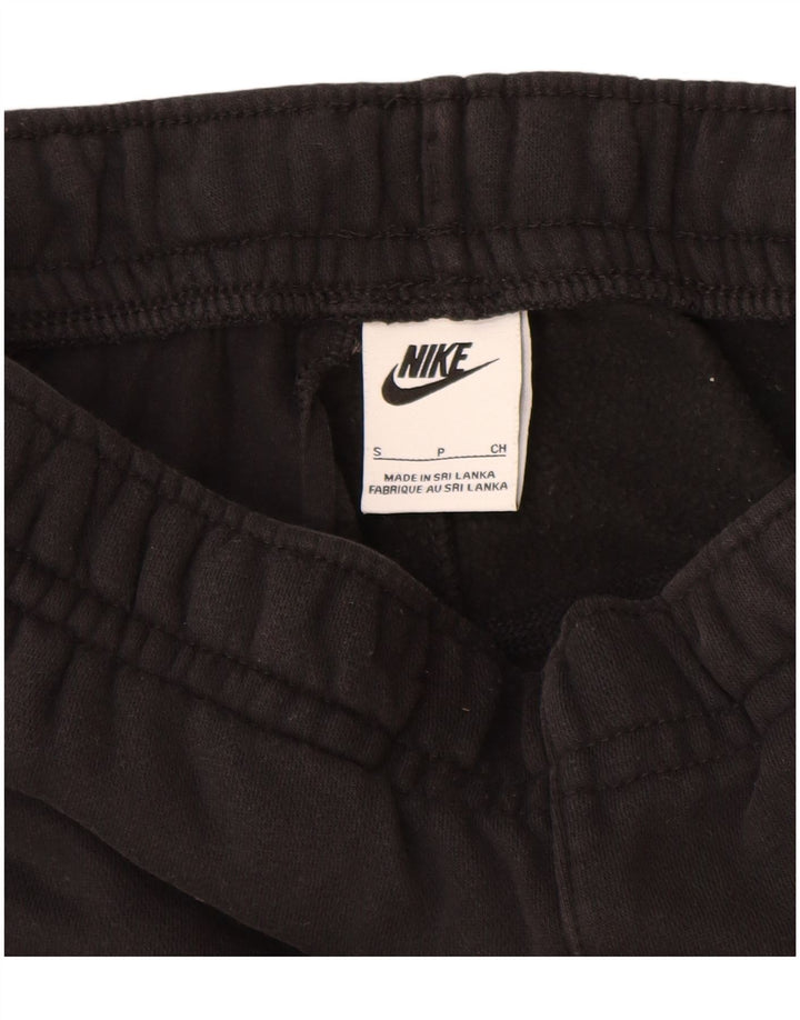 Ανδρική φόρμα NIKE Παντελόνι Joggers Μικρό μαύρο βαμβακερό