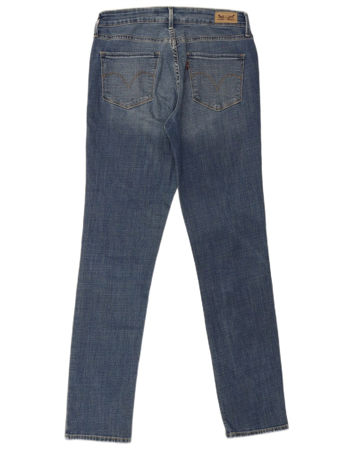 Γυναικείο ψηλό ψηλό στενό τζιν Levi's US 8 Medium W30 L31 Blue