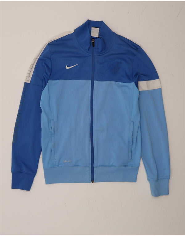 Γυναικεία αθλητική φόρμα γραφικών Nike Μπουφάν Small Blue Colourblock Sports