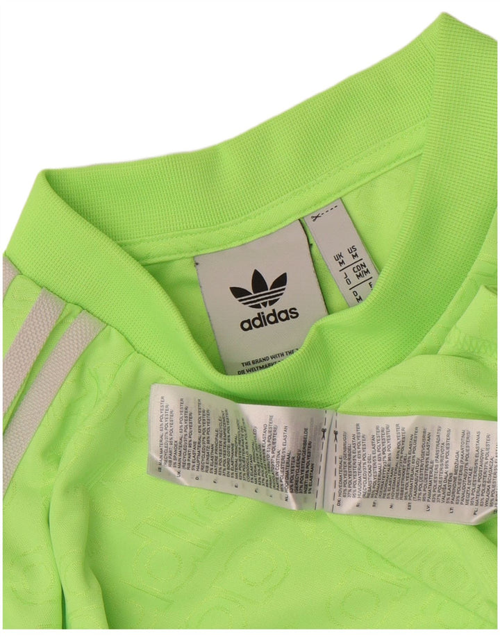 Ανδρικό γραφικό T-Shirt Adidas Top μεσαίο πράσινο πολυεστέρας