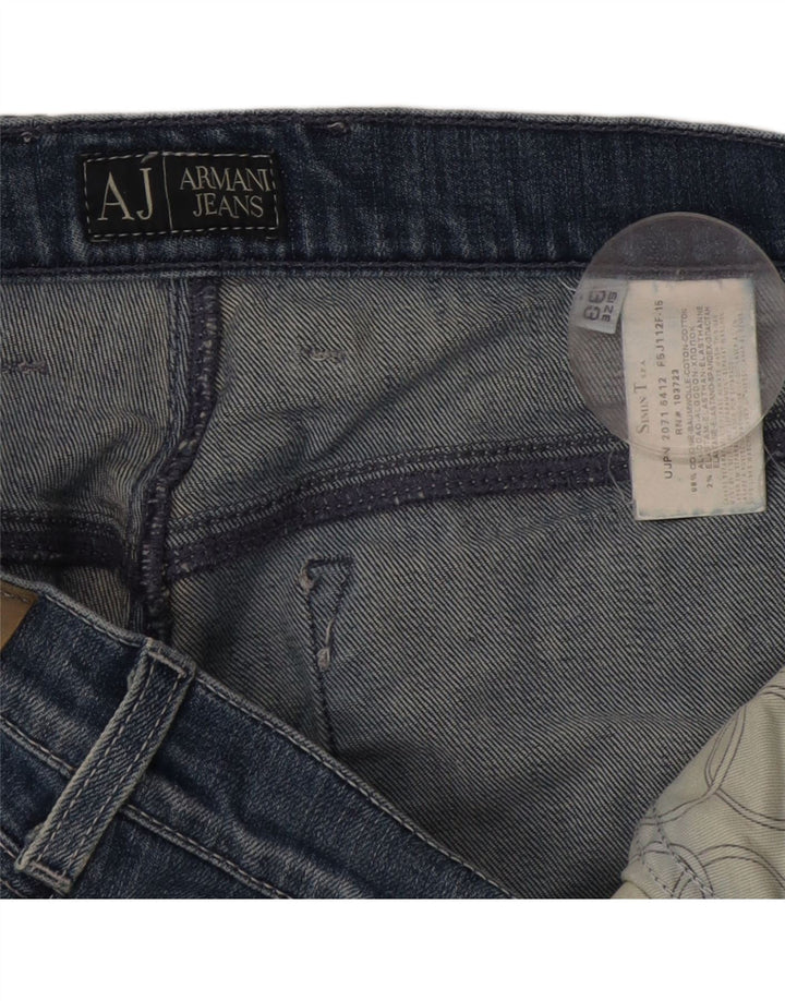 Armani Ανδρικό τζιν ίσιο W33 L35 Μπλε βαμβακερό
