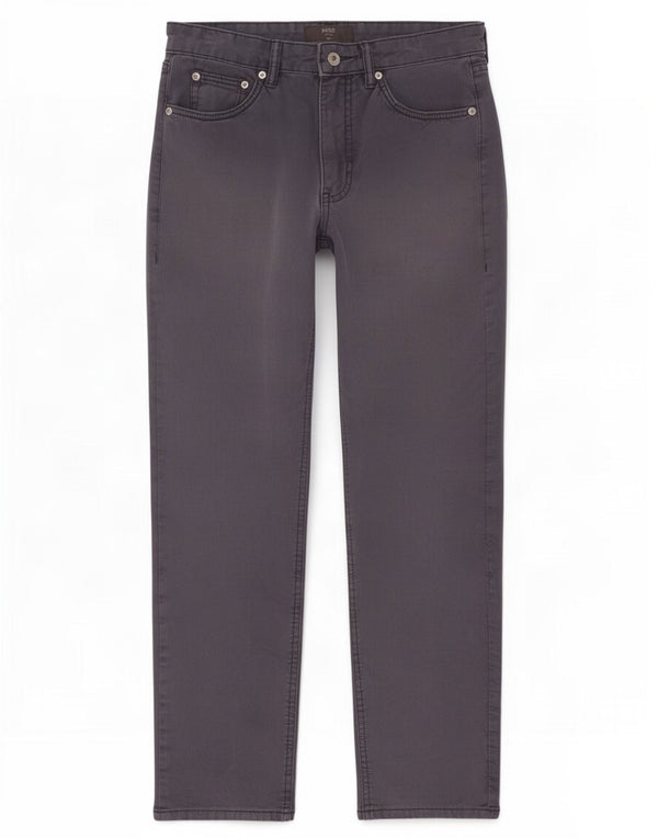 Marks & Spencer Mens Slim Casual Παντελόνι W30 L29 Navy Blue Cotton