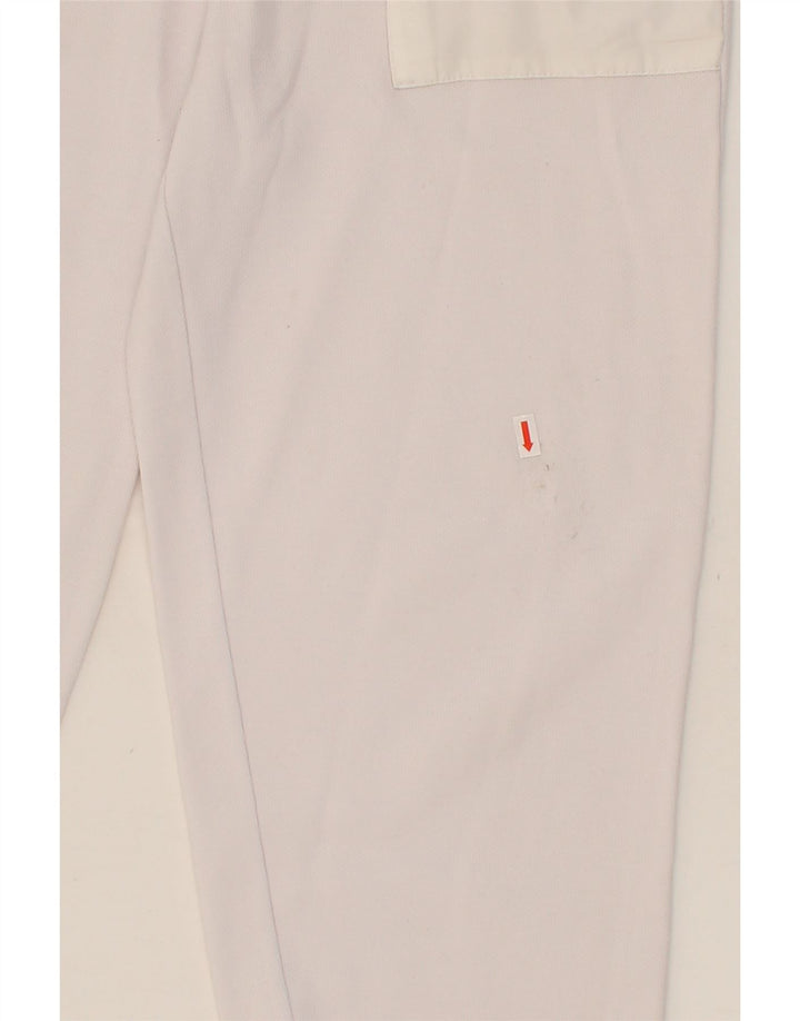 KAPPA Womens Tracksuit Trousers Joggers UK 14 Medium Off White Vintage Kappa and Second-Hand Kappa from Messina Hembry 