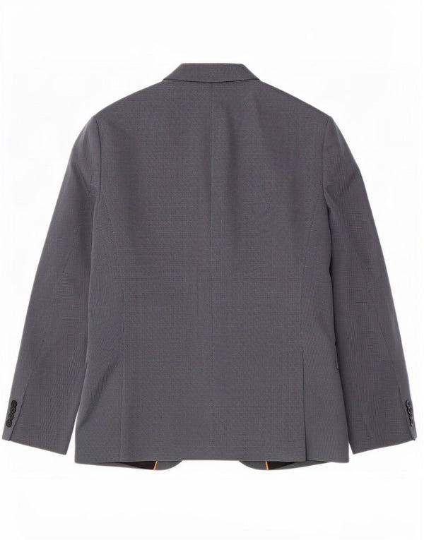 Zara Ανδρικό μπουφάν σακάκι με 1 κουμπί EU 52 Large Blue Polyester