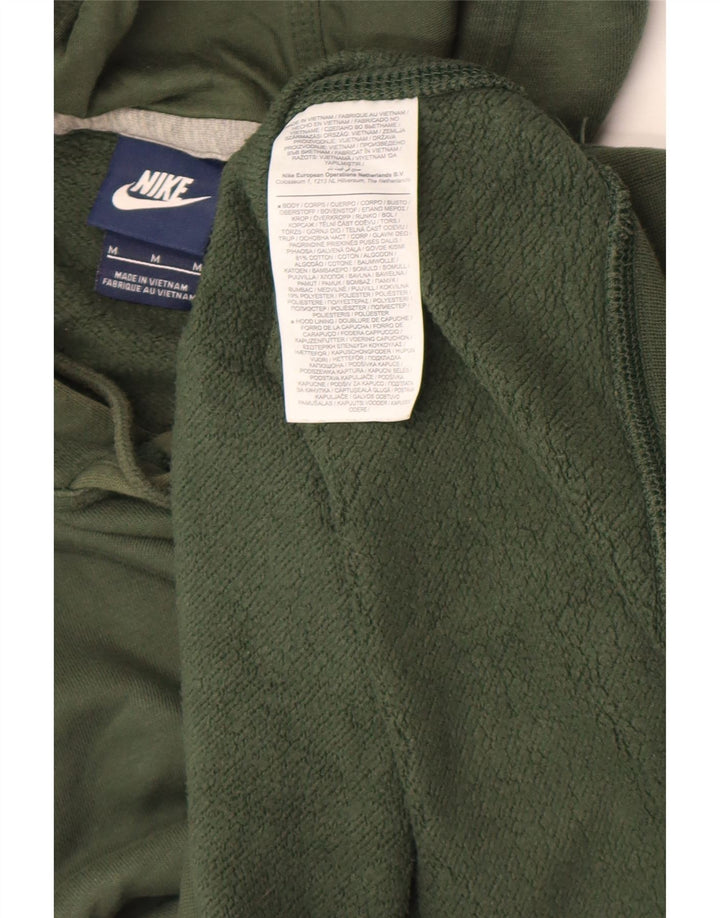 Ανδρικό φούτερ Nike, μεσαίο πράσινο βαμβακερό