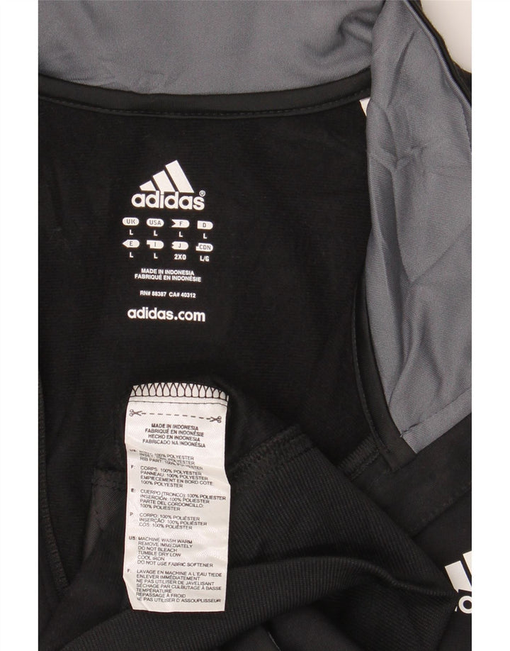 Ανδρική αθλητική φόρμα Adidas Top Jacket Large Black Colourblock Polyester
