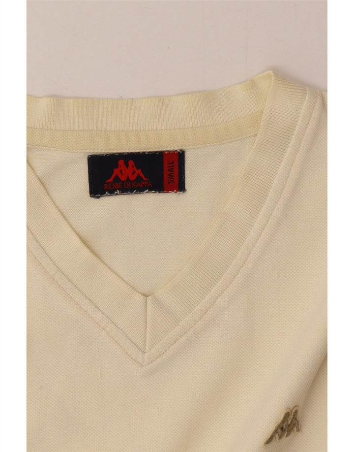 Ανδρικό T-Shirt Kappa Top Small Off White