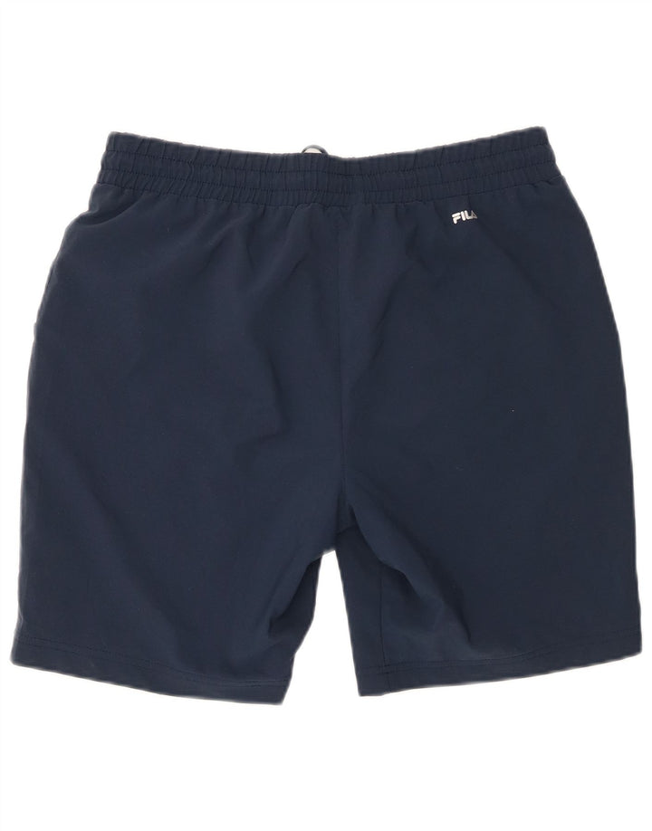 Fila Γυναικείο αθλητικό σορτς UK 16 Large Navy Blue Polyester