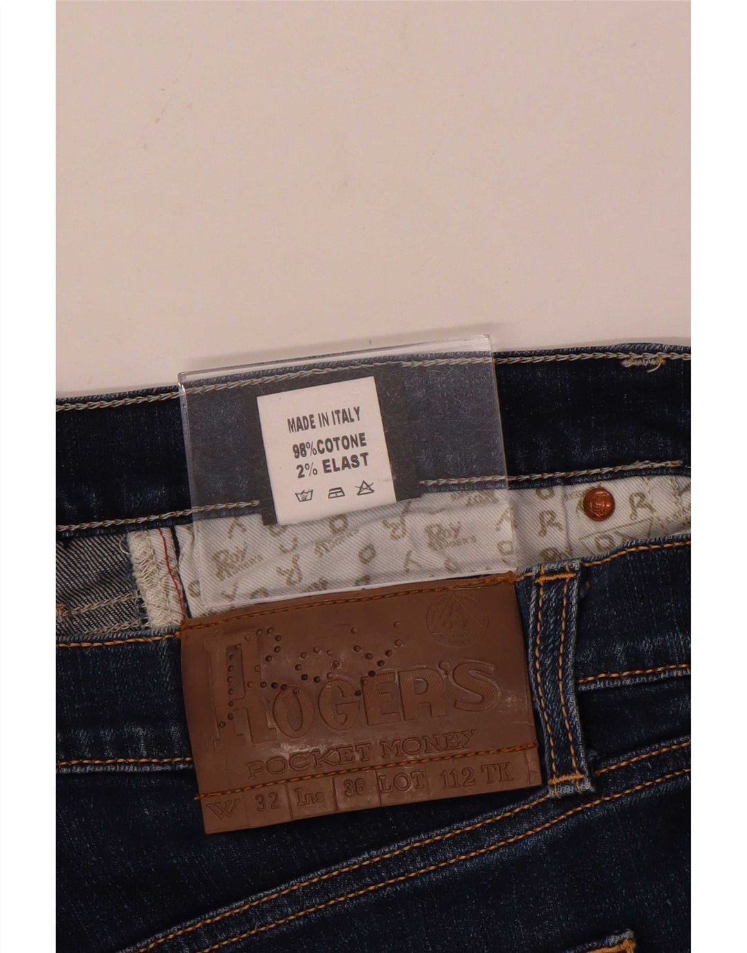 Roy Rogers Ανδρικό Slim Jeans W32 L36 Μπλε βαμβακερό