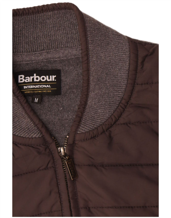 Ανδρικό πουλόβερ Barbour Cardigan Μεσαίο γκρι βαμβακερό