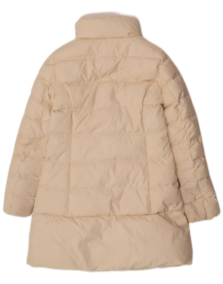 Woolrich Γυναικείο μπουφάν με επένδυση UK 10 Small Off White Polyester