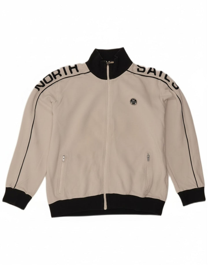 Κορίτσια αθλητική φόρμα North Sails Top Jacket 11-12 Years White Colourblock
