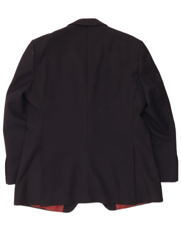 Magee Ανδρικό σακάκι με 2 κουμπιά σακάκι UK 44 Large Navy Blue Wool