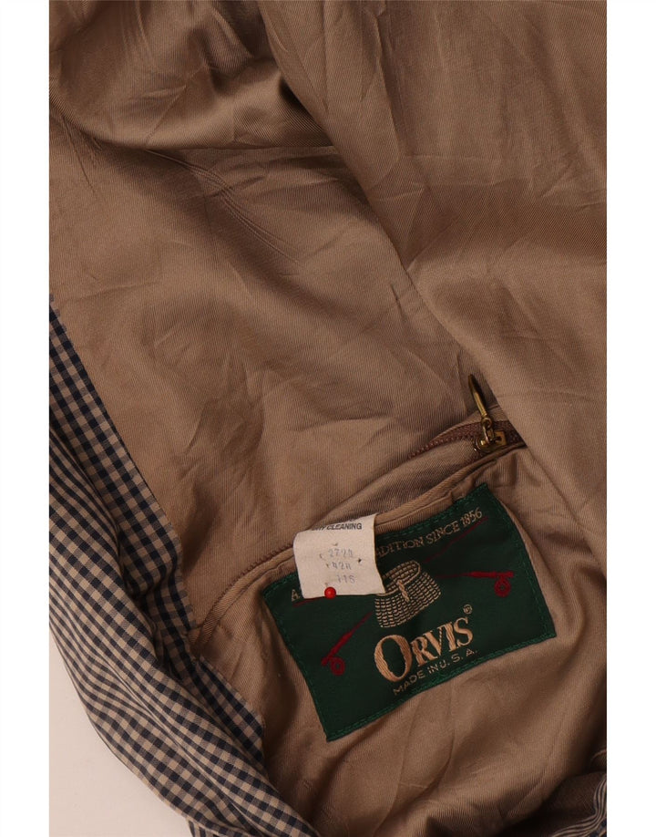 Orvis Ανδρικό σακάκι Blazer UK 42 XL Γκρι Gingham