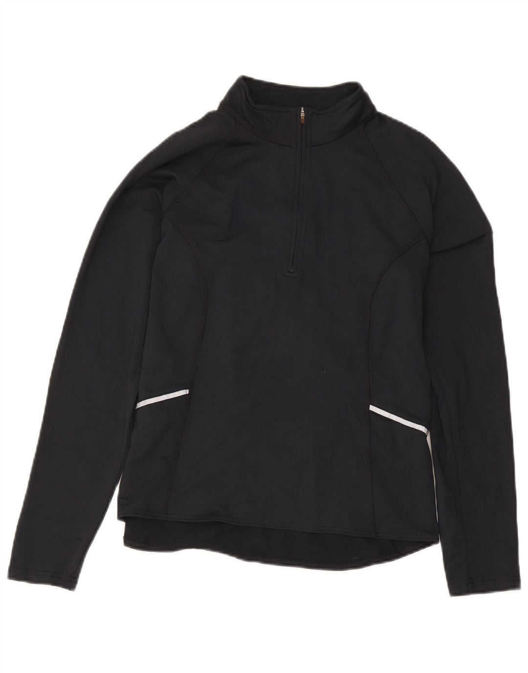 Γυναικεία φόρμα πουλόβερ με φερμουάρ L.L.Bean Top UK 14 Medium Black Nylon