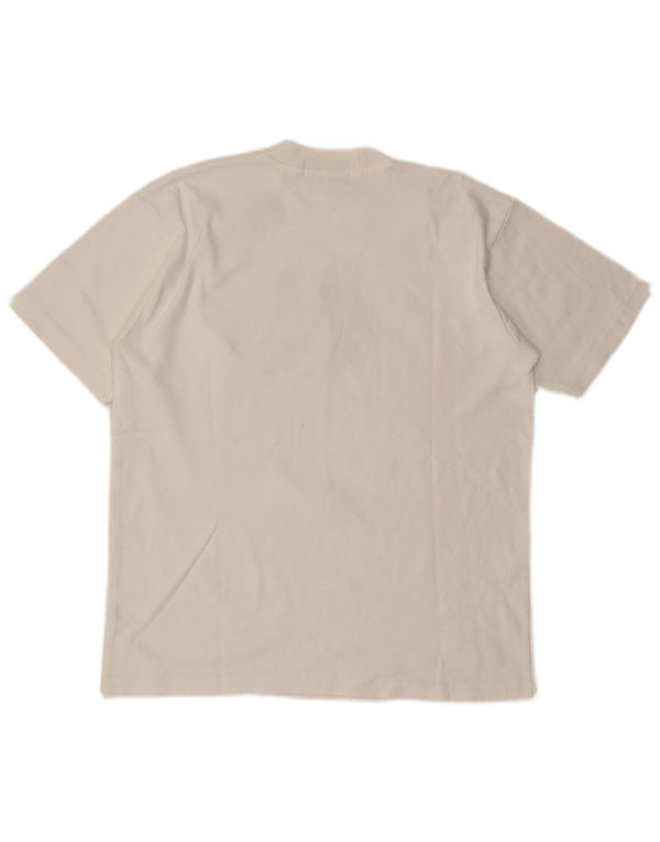 Vintage Γυναικείο T-Shirt Nasa γραφικό τοπ UK 18 XL Λευκό βαμβακερό